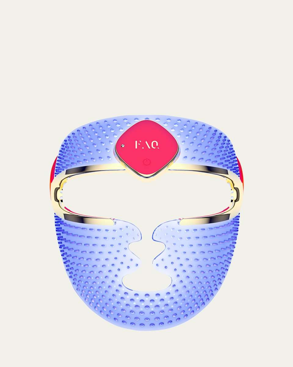 FAQ 201 Ultra-Lightweight Silicone RGB LED Face Mask